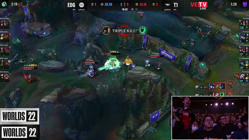 Results EDG vs T1: Worlds 2022 Group stage 5 - Photo 3