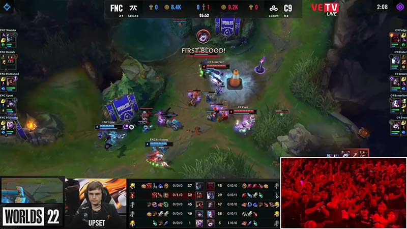Results FNC vs C9: Worlds 2022 Group stage 5 - Photo 2