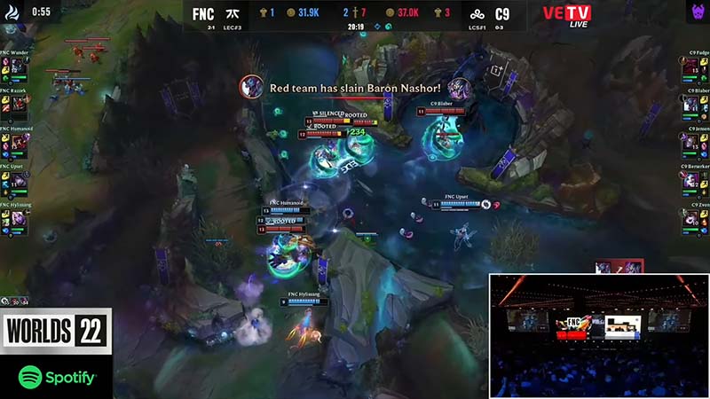 Results FNC vs C9: Worlds 2022 Group stage 5 - Photo 3