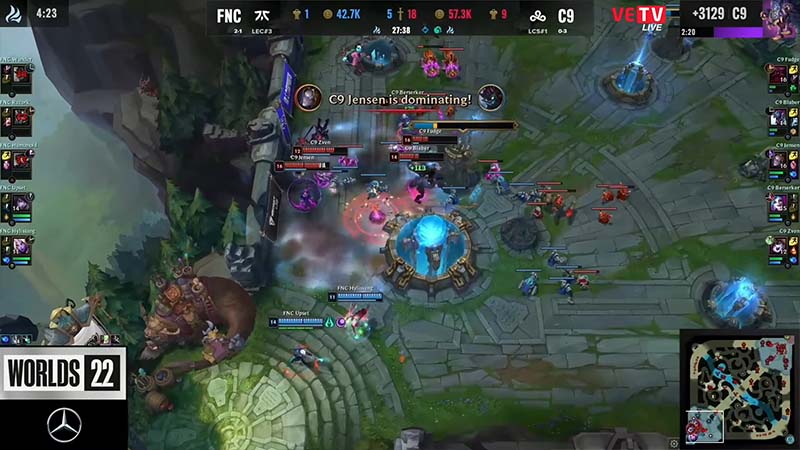 Results FNC vs C9: Worlds 2022 Group stage 5 - Photo 4