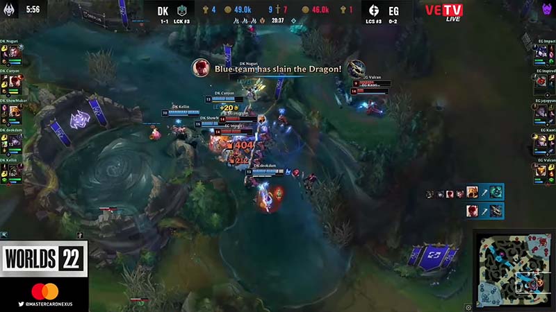 Results DK vs Eg - Worlds 2022 Group stage 4 - Photo 3