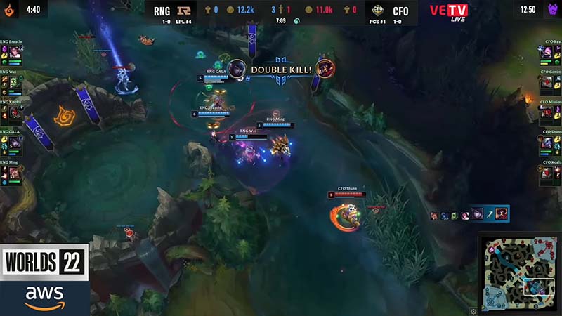 Results RNG vs CFO - Worlds 2022 Group stage 3 - Photo 2