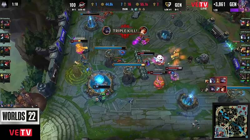 Update Worlds 2022: 100 <gen - ssumday is very good but Gen.G is very sorry - Photo 4