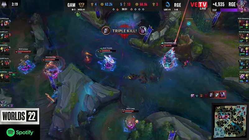 Update Worlds 2022: Inexperienced, gram unfortunate before Rogue - Photo 5