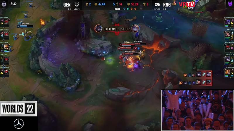 Update Worlds 2022: Xiaohu shines, RNG is overwhelmed - Photo 5