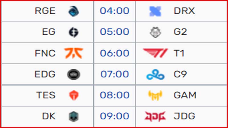 Worlds schedule 2022 group stage - Photo 2
