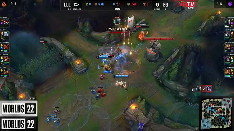 Update League of Legends 2022: LLL, Eg Yen Top 2 - Photo 1