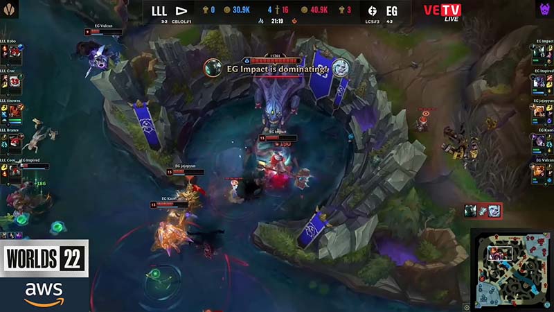 Update League of Legends 2022: LLL, Eg Yen Top 2 - Photo 3