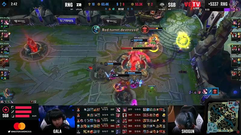 Update Worlds 2022: Shogun Triplekill, SGB is still subdued by RNG - Photo 4