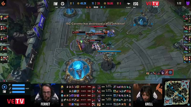 Update Worlds 2022: ISG defeated IW in the procedure match - Photo 4