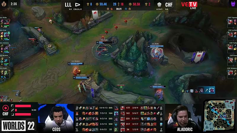 Update Worlds 2022: Crushing ChF, LLL enters the knockout round - Photo 5