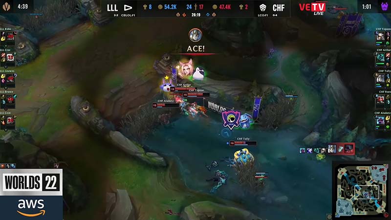 Update Worlds 2022: Crushing Chf, LLL enters the knockout round - Photo 4