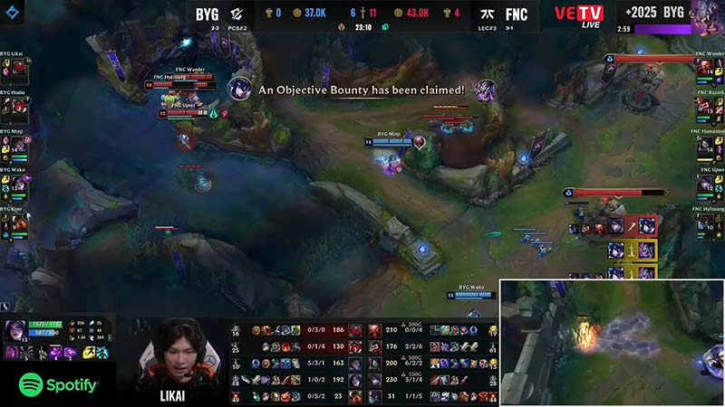 Update Worlds 2022: FNC destroyed BYG, Humanoid dazzling with Akali cards. - Photo 5