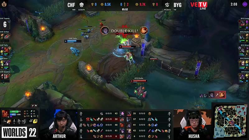 Update Worlds 2022: BYG see off ChF from Worlds 2022 - Photo 2