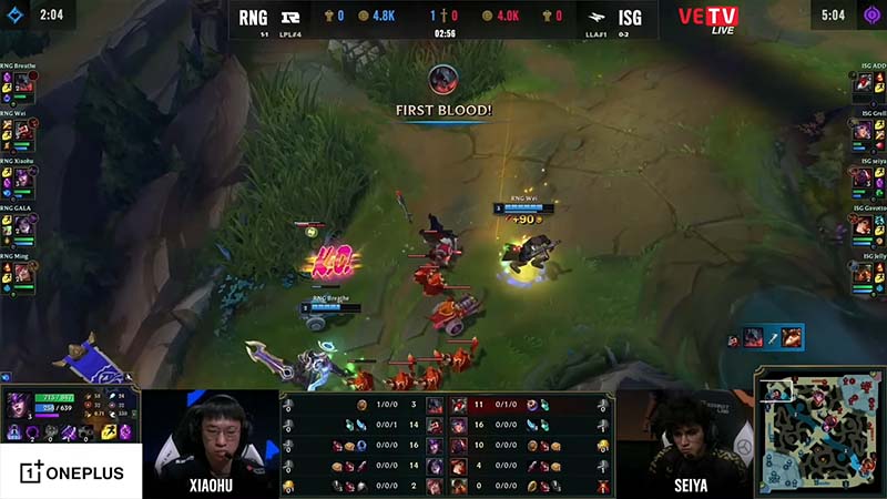 Update Worlds 2022: Rng crushed ISG on the day Teemo appeared at Worlds - Photo 2