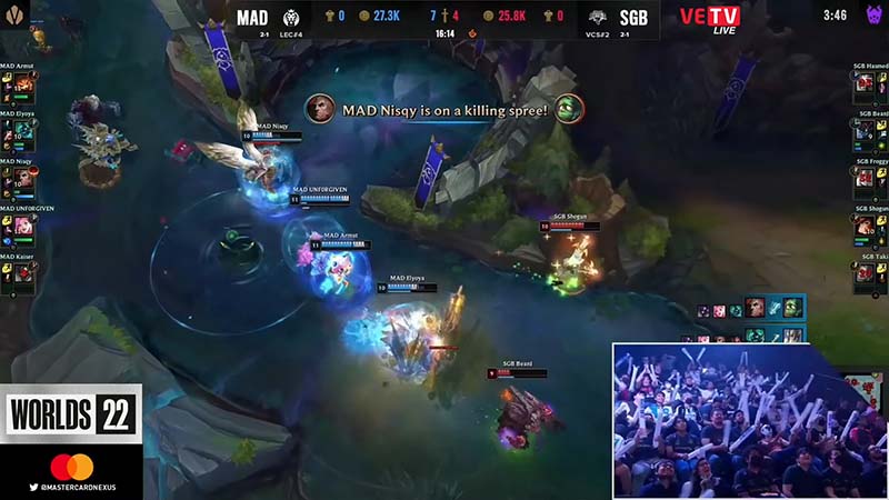 Update Worlds 2022: SGB falls before Mad - Photo 4