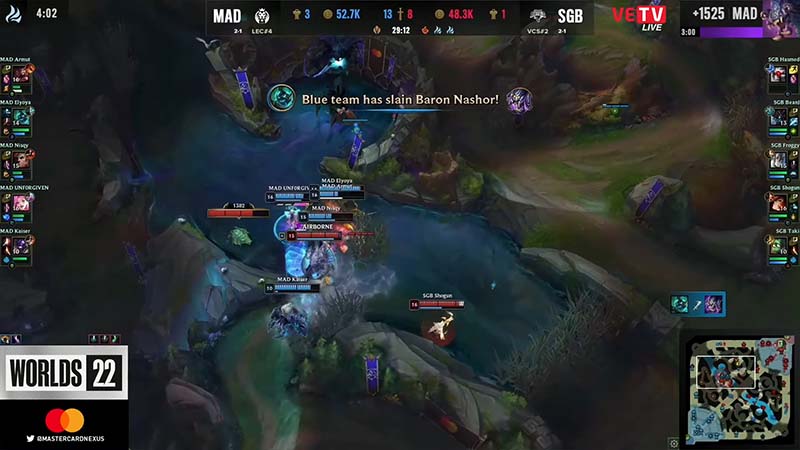 Update Worlds 2022: SGB falls before Mad - Photo 6
