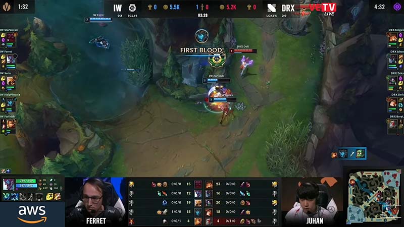 Update Worlds 2022: Drx walks before IW, Blue Dragon rises up to the table - Photo 2