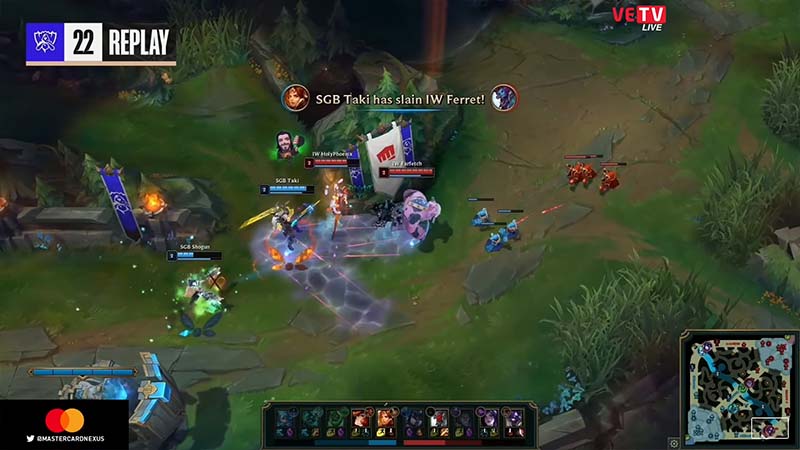 SGB ​​vs IW - Results of Worlds 2022 League of Starting Round 1 - Photo 2