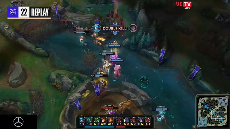 SGB ​​vs IW - Results of Worlds 2022 League of Starting Round 1 - Photo 4