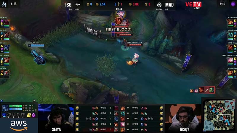 ISG vs Mad - Results of Worlds 2022 League of Starting Round 1 - Photo 2