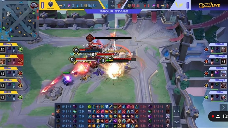 AIC 2021: V Gaming overlooking the unbelievable match before Buriram, winning all 6 points to launch - Photo 1