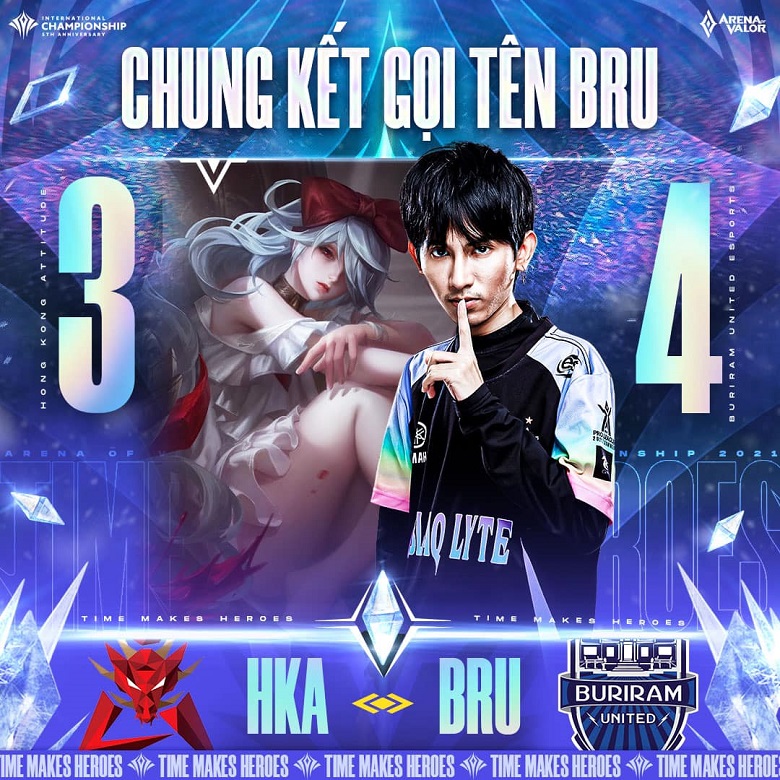 AIC 2021: Buriram United Esports becomes a rival of V Gaming in the final - Photo 1