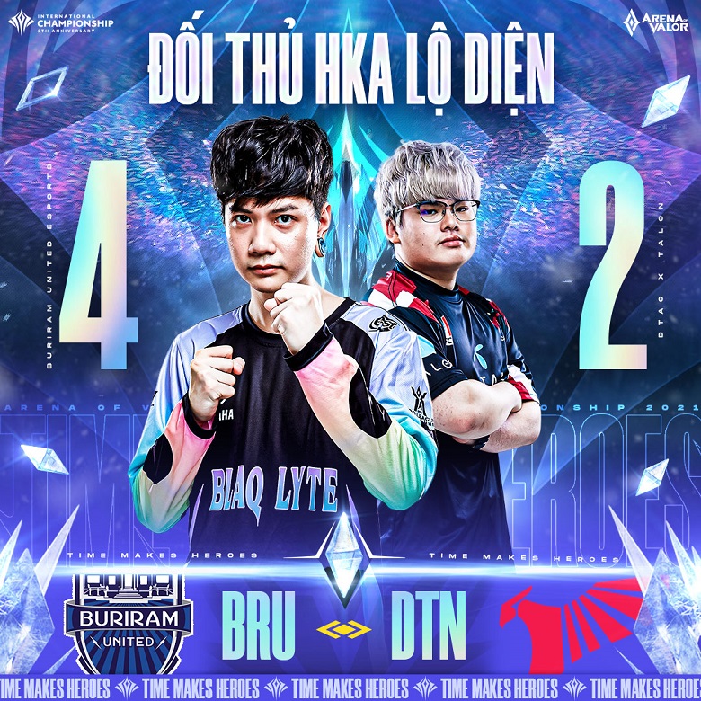 AIC 2021: F1 and Difoxn shine, Buriram offs DTAC Talon to leave the tournament - Photo 3