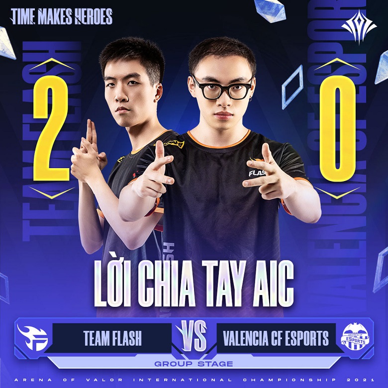 AIC 2021: Team Flash said goodbye with the victory of Valencia CF Esports - Photo 1