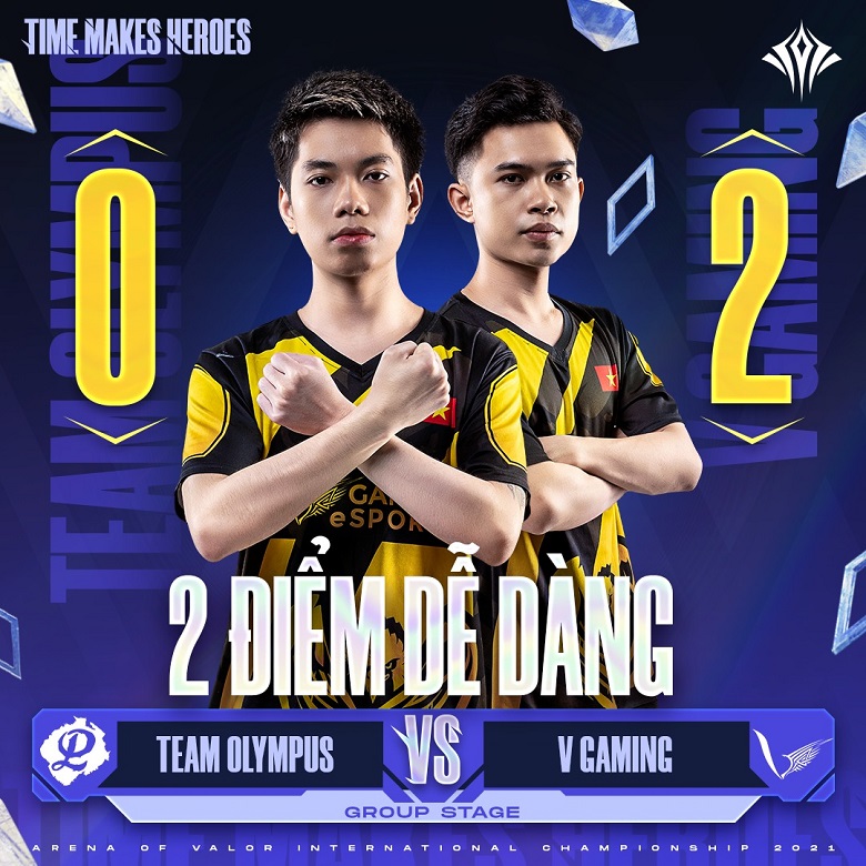 AIC 2021: HoangTĐ voices, V Gaming goes out smoothly - Photo 1