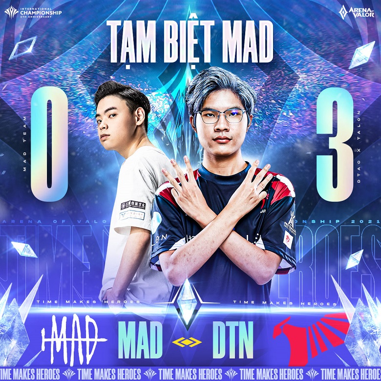 AIC 2021: Moop made a ransom, Dtac Talon turned Mad Team into a former king - Photo 2