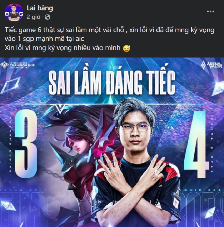 AIC 2021: Sorry, fish 'hair down' after Saigon Phantom is eliminated - Photo 2