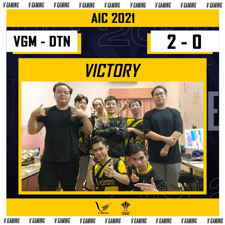 AIC 2021: V Gaming is like joking still lowering DTAC Talon, in the quarterfinals with the top - Photo 1