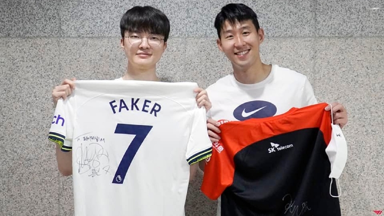 Shoulder shoulder Son Heung Min, Faker was voted as a sports character of 2023 - Photo 1