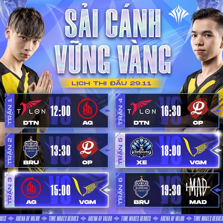 Direct AIC 2021 November 29: V Gaming is easy to breathe, Mad Team Buriram - Photo 1