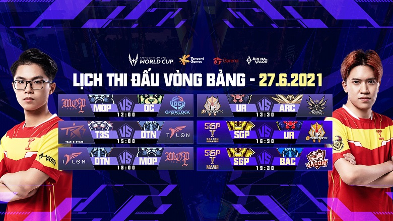 Direct AWC 2021, the group stage 27/6: Saigon Phantom rematches Bacon Time - Photo 1