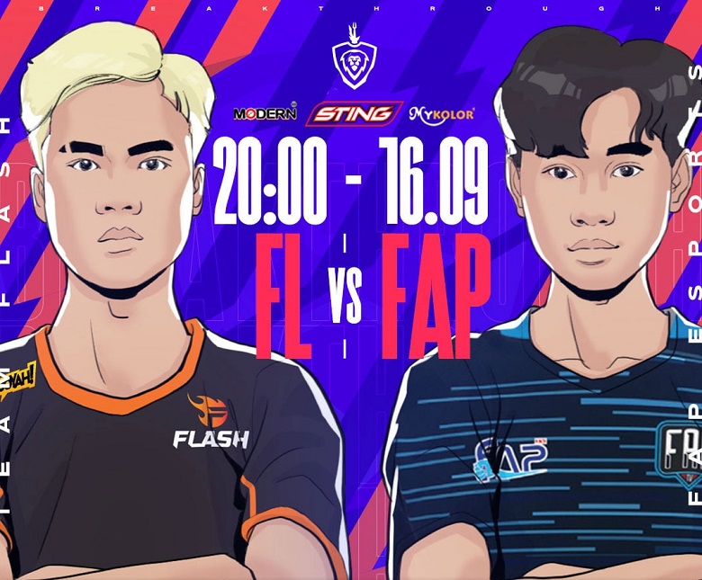 Direct winter phone 2021 September 16: Flash Flash First Painting with FAP Esports - Photo 1