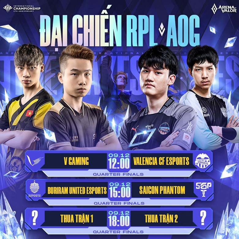 Direct AIC 2021 on 9/12: V Gaming and Saigon Phantom Great War in the quarterfinals - Photo 1