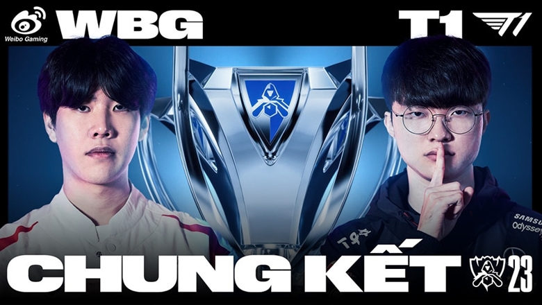 Directly finals Worlds 2023: T1 vs WBG - Photo 1