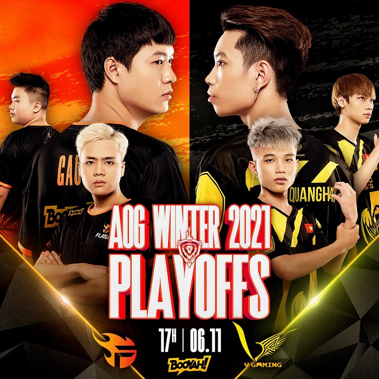 Directly play -off ĐTDV Winter 2021 dated November 6: Team Flash vs V Gaming - Photo 1