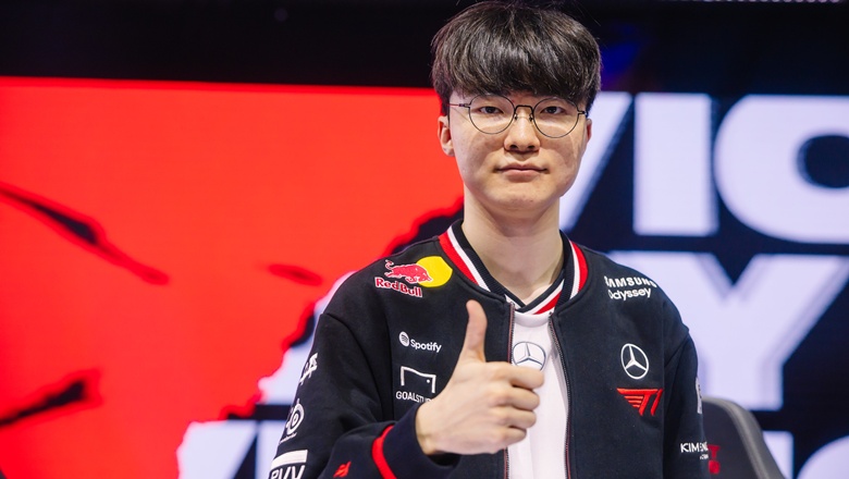 Faker confidently confronted ChoVy, Keria was excited before the match against Geng - Photo 1