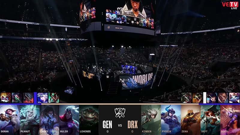 Gene results vs drx game 1: Semifinals Worlds 2022 - Photo 1