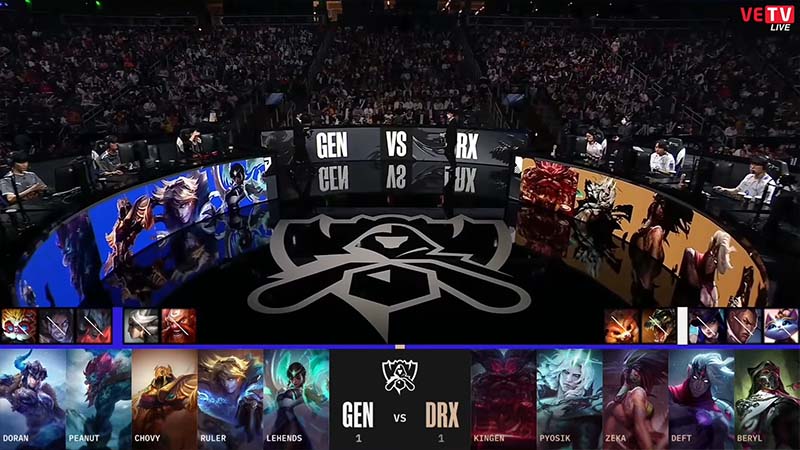 Genes vs Drx 3: semi -finals Worlds 2022 - Photo 1