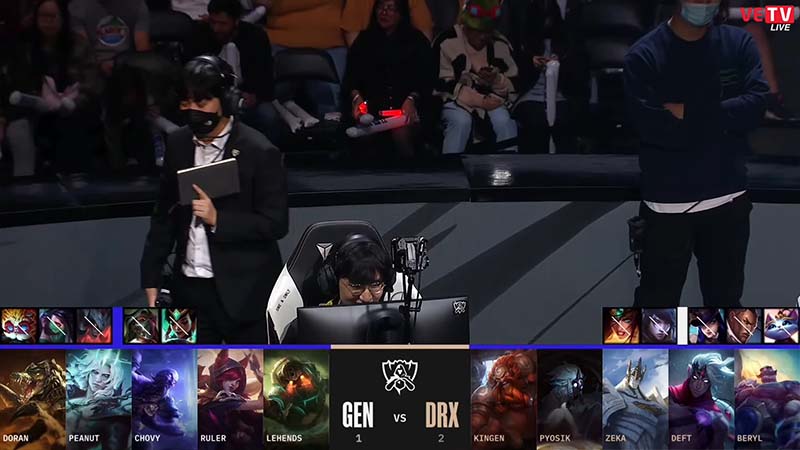 Genetic results vs drx game 4: Semifinals Worlds 2022 - Photo 1
