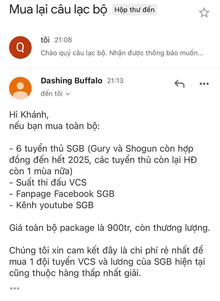 Is Saigon Buffalo sold for 900 million? - Photo 1