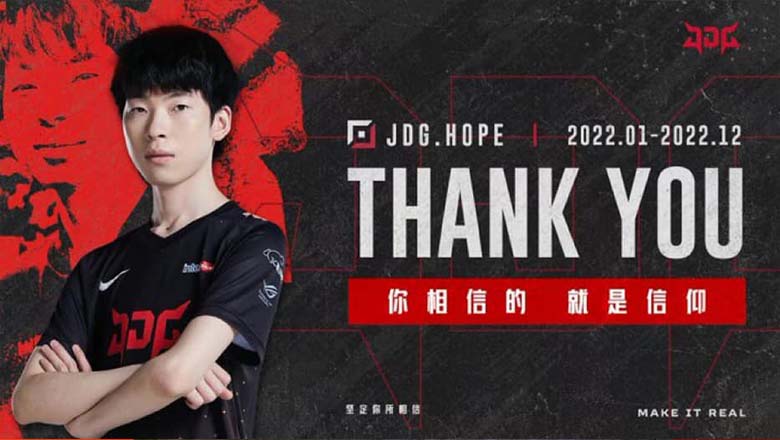 JDG farewell gunner Hope - Photo 1