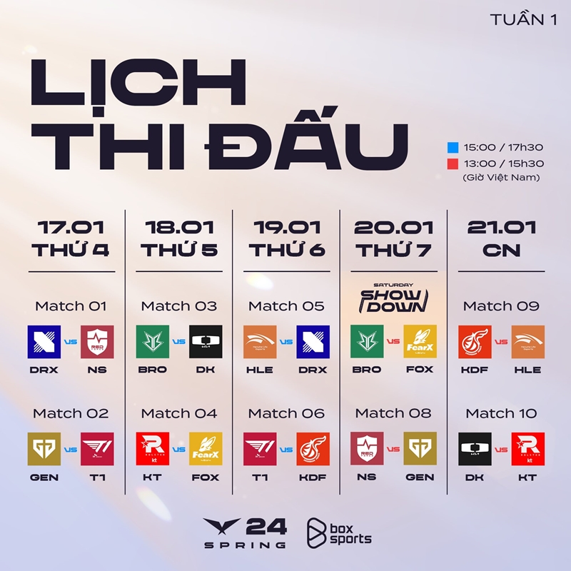 LCK LCK Spring 2024 Week 1 Day 1: Geng Esports vs T1 - Photo 1