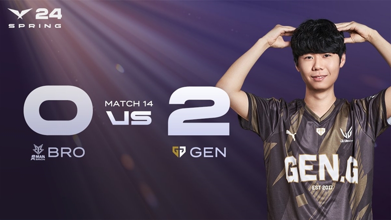 LCK Spring 2024: Destroy Brion, Geng Esports built in the second place - Photo 1