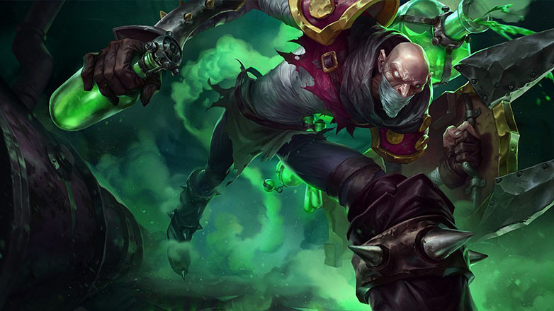 League of Legends: Singed unexpectedly owned the highest broken shelves in the middle. - Photo 1
