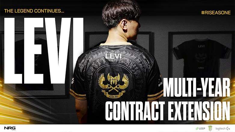 Levi officially re -signed a contract with the Esports - Photo 1